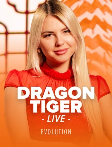 Dragon Tiger by Evolution, 96.2% RTP, at Kachingo Casino