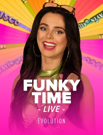 Funky Time by Evolution, 95.5% RTP, at Kachingo Casino