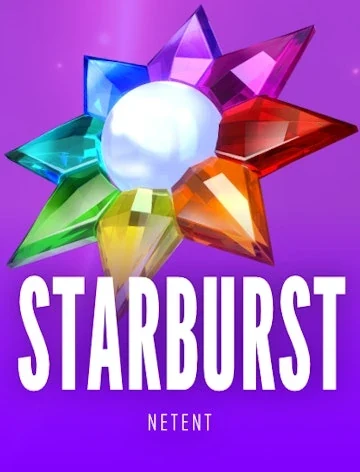 Starburst by NetEnt, 96.1% RTP, at Kachingo Casino